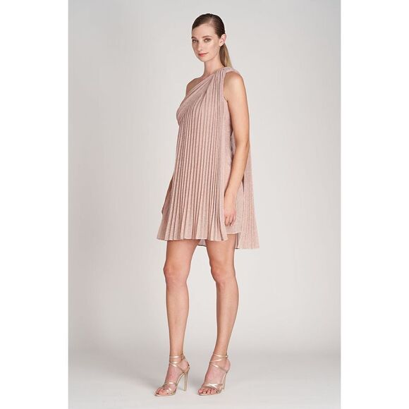 HALSTON CLARE DRESS IN SHIMMER JERSEY - Picture 3 of 10